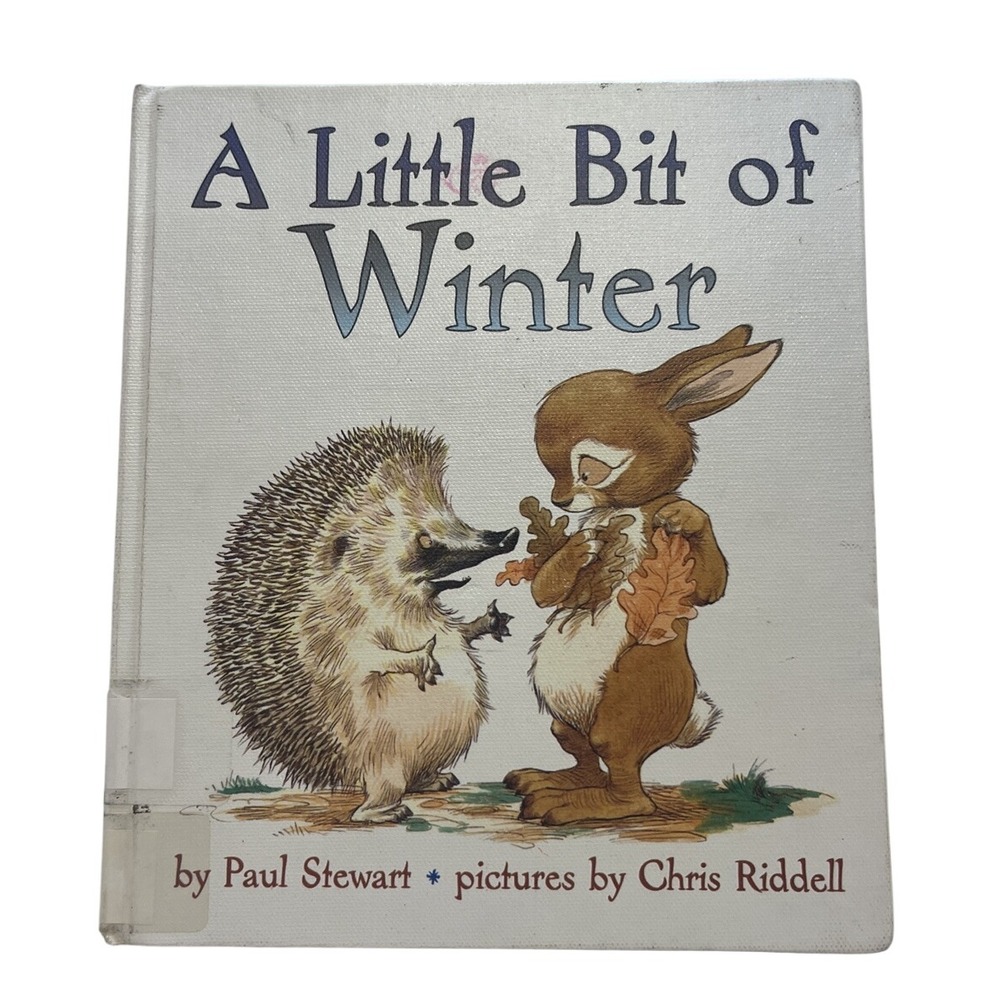 A Little Bit of Winter Paul Stewart Chris Riddell Hardcover Childrens Book